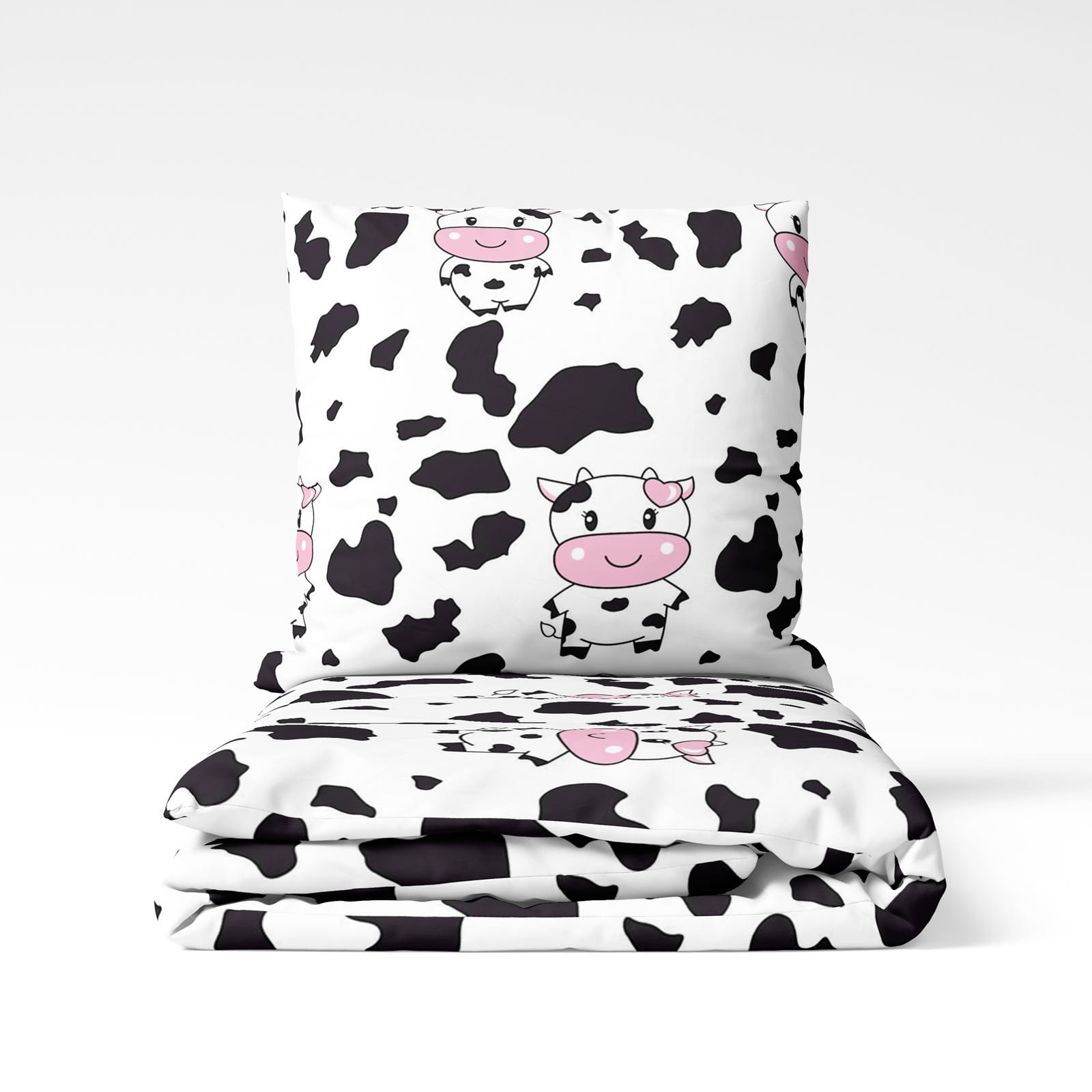 Komplet Pościeli Happy Cow 140x200  + 1 poszewka x 70x80